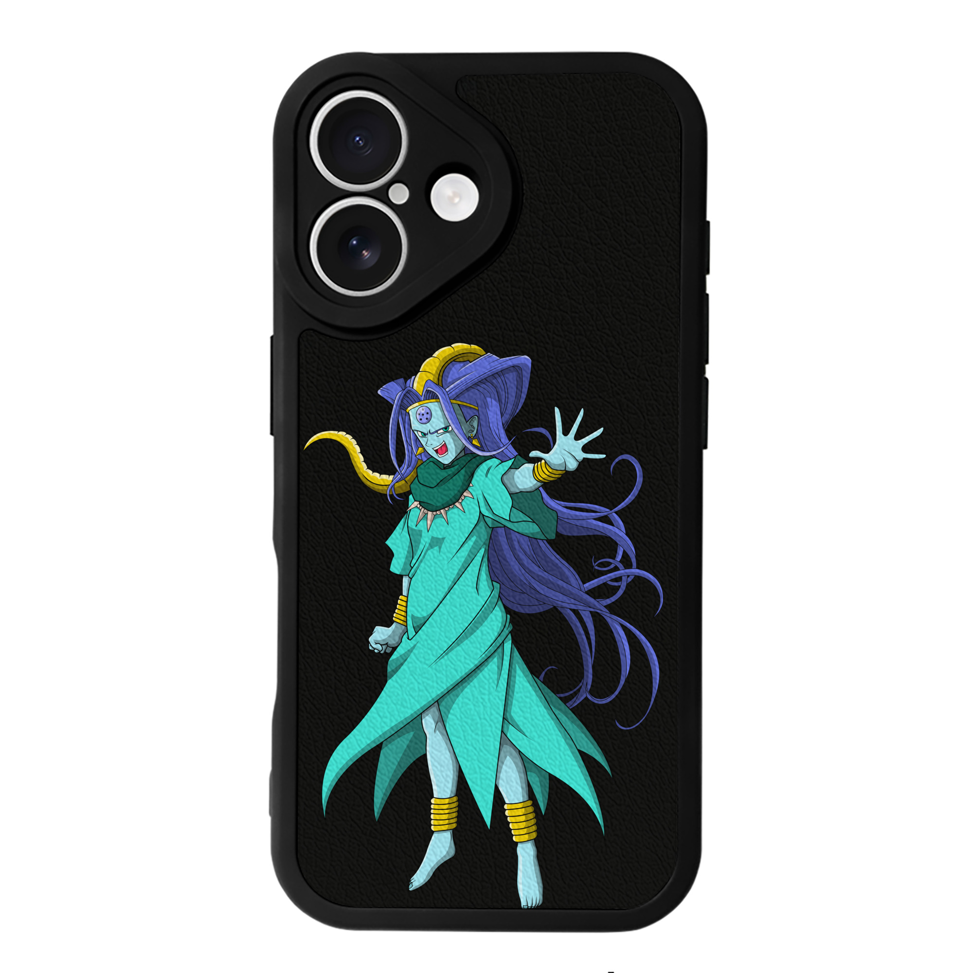 （画像用） ドラゴンボール DRAGON BALL 【iPhone 16シリーズ対応】シリコンスマホケース（レザー調） 材質：シリコン
